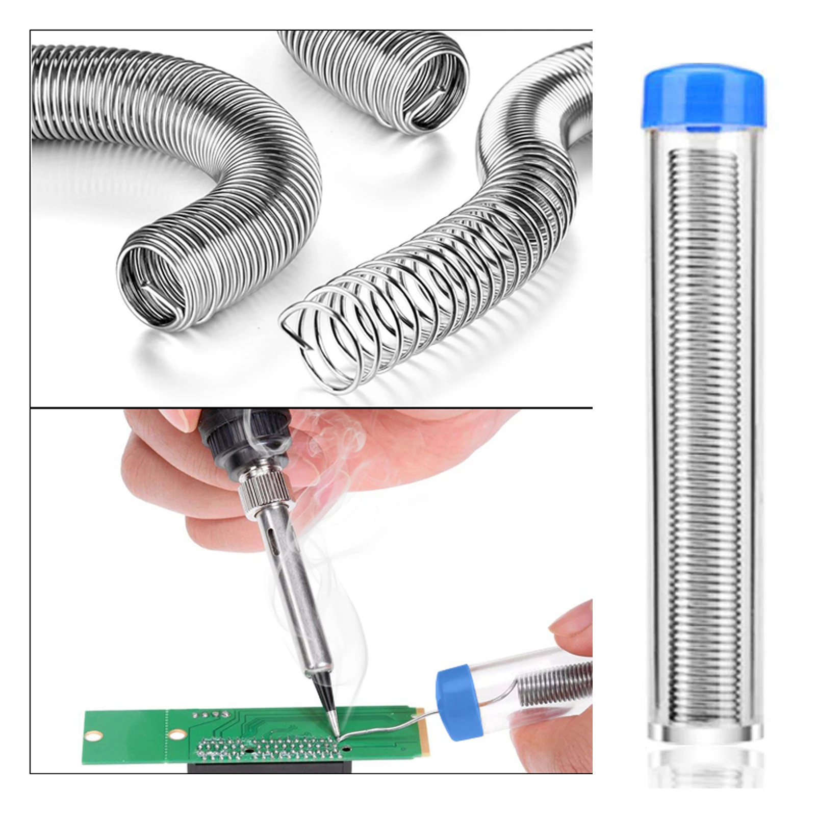 

Electric 60W Soldering Iron Kit 200-450 Temperature Adjustable Multimeter Desoldering Pump Professional Welding Tool Simple Set