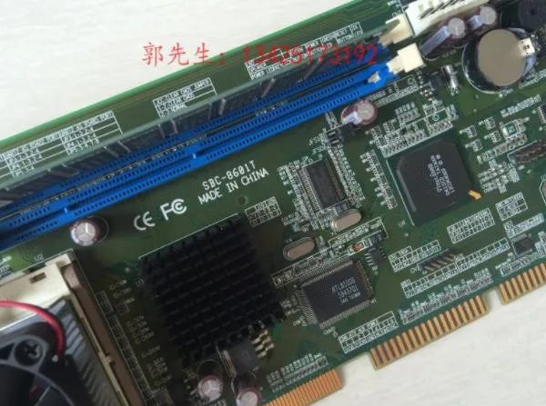 

100% high quality test Front-end industrial control board SBC-8601T sends CPU memory fan