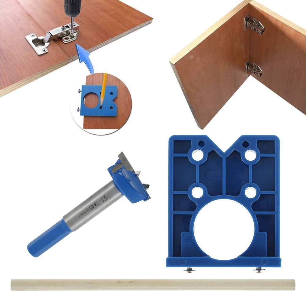 2 шт./компл. Шарнир отверстие 35mm скрытые петли координатно-сверлильный