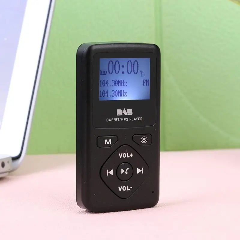 P7 цифровой ЖК-дисплей DAB/DAB+/FM стерео радиоприемник с Bluetooth mp3-плеером и наушниками портативные карманные радиоприемники