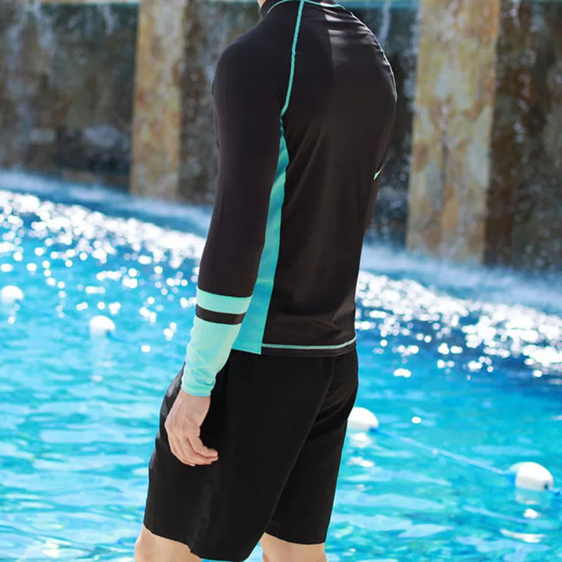 2019 новые корейские стильные Лоскутные парные гидрокостюмы для влюбленных на