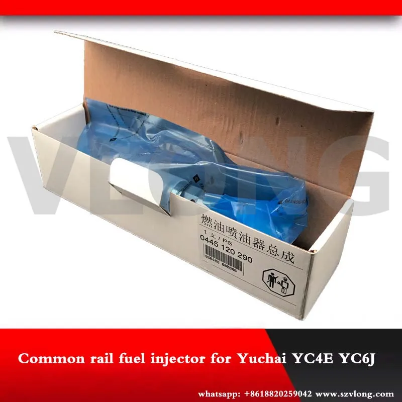 Yuchai YC4E yc6j _ eu4 дизельный инжектор 0445 120 290 новый топливный 0445120290 двигателя