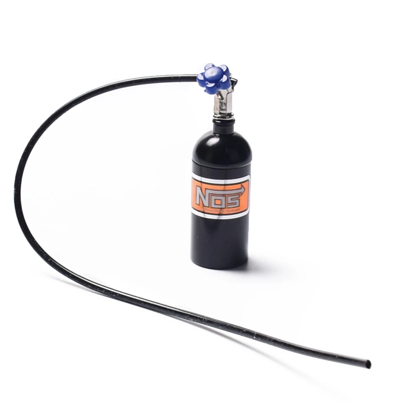 Металлическая Имитация NOS бутылка с азотом для 1/10 RC Гусеничный автомобиль Defender