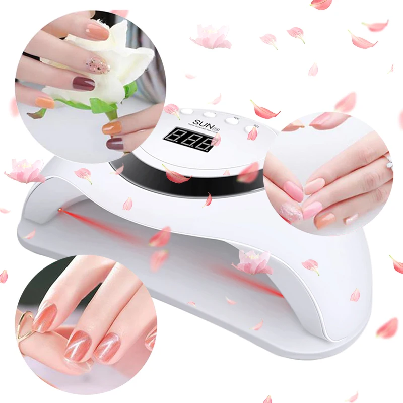 

Nail Dryer 168W UV LED Nail Lamp UV Lamp For Curing All Gel Nail Polish With Motion Sensing Manicure Pedicure Salon Tool