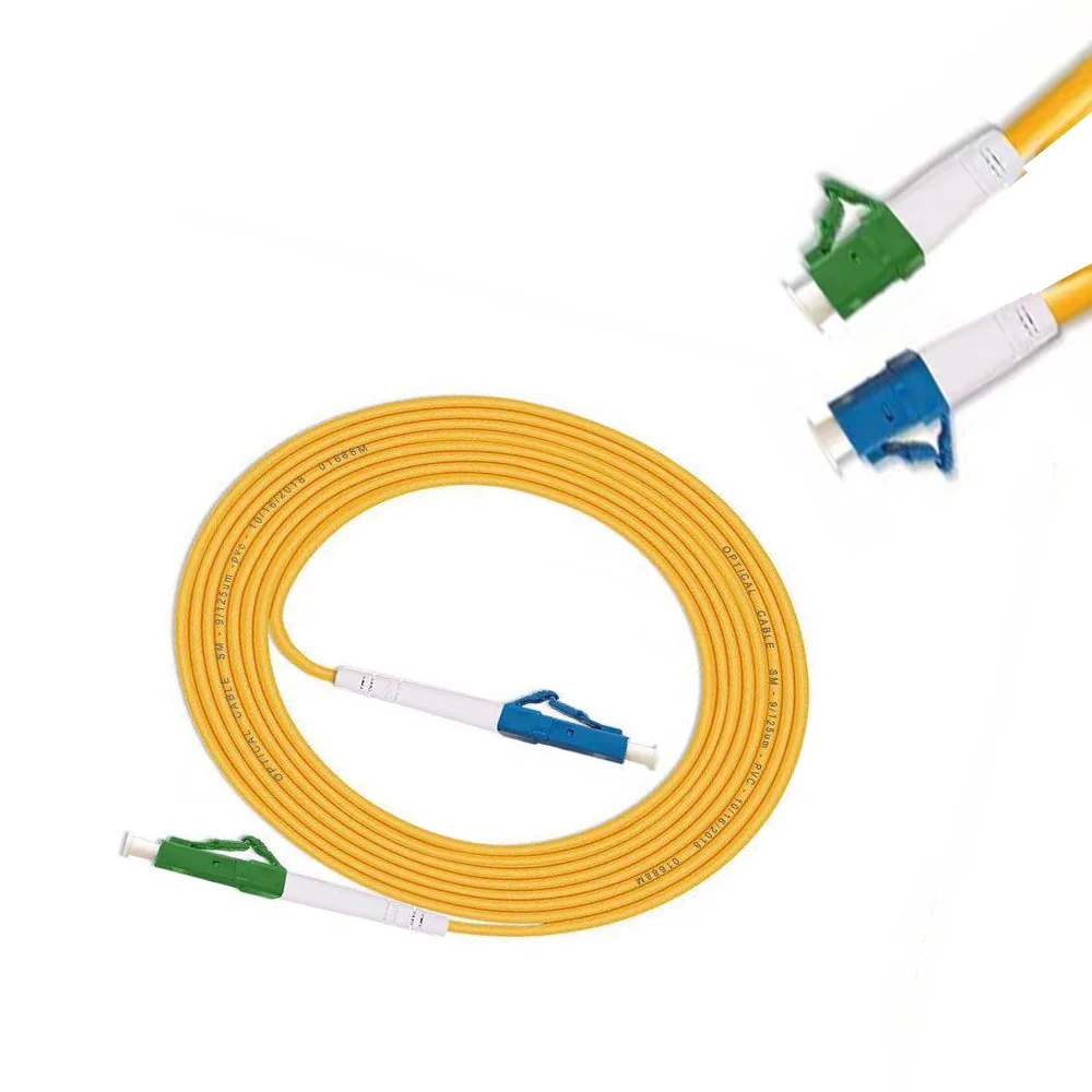 

5 unids/bolsa LC/APC-LC/UPC Cable de conexión de fibra óptica modo simple 2,0mm o 3,0mm cable de puente de fibra óptica FTTH.Alt