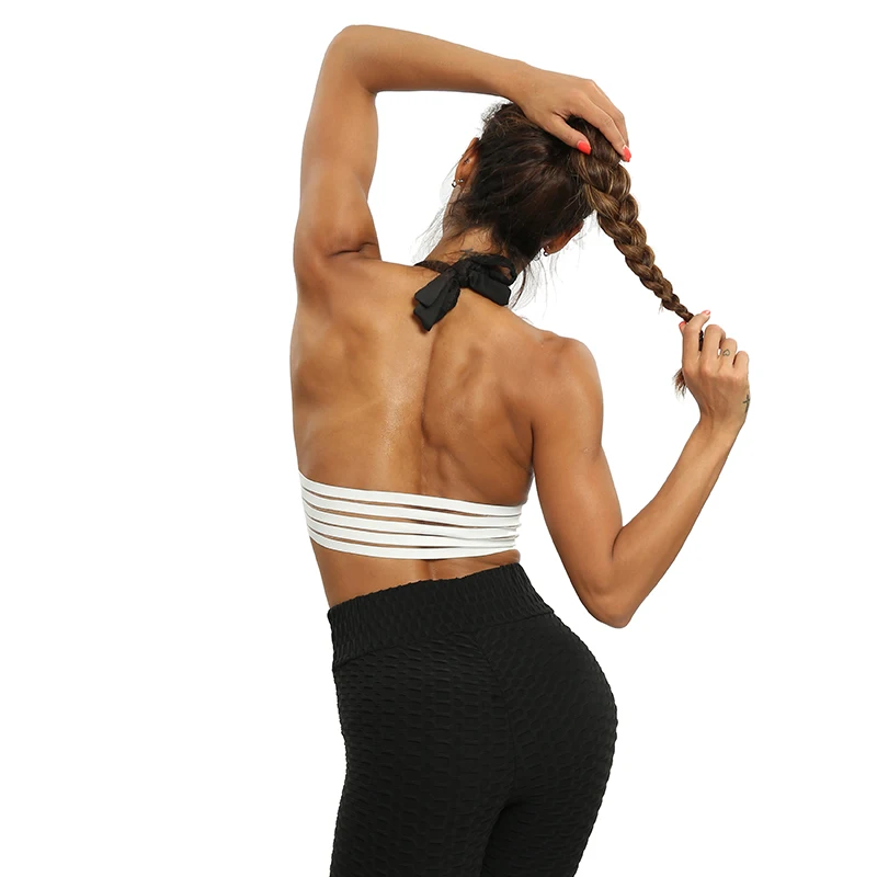 CHRLEISURE бесшовный сексуальный бюстгальтер Твердые кружева шить дышащая Фитнес