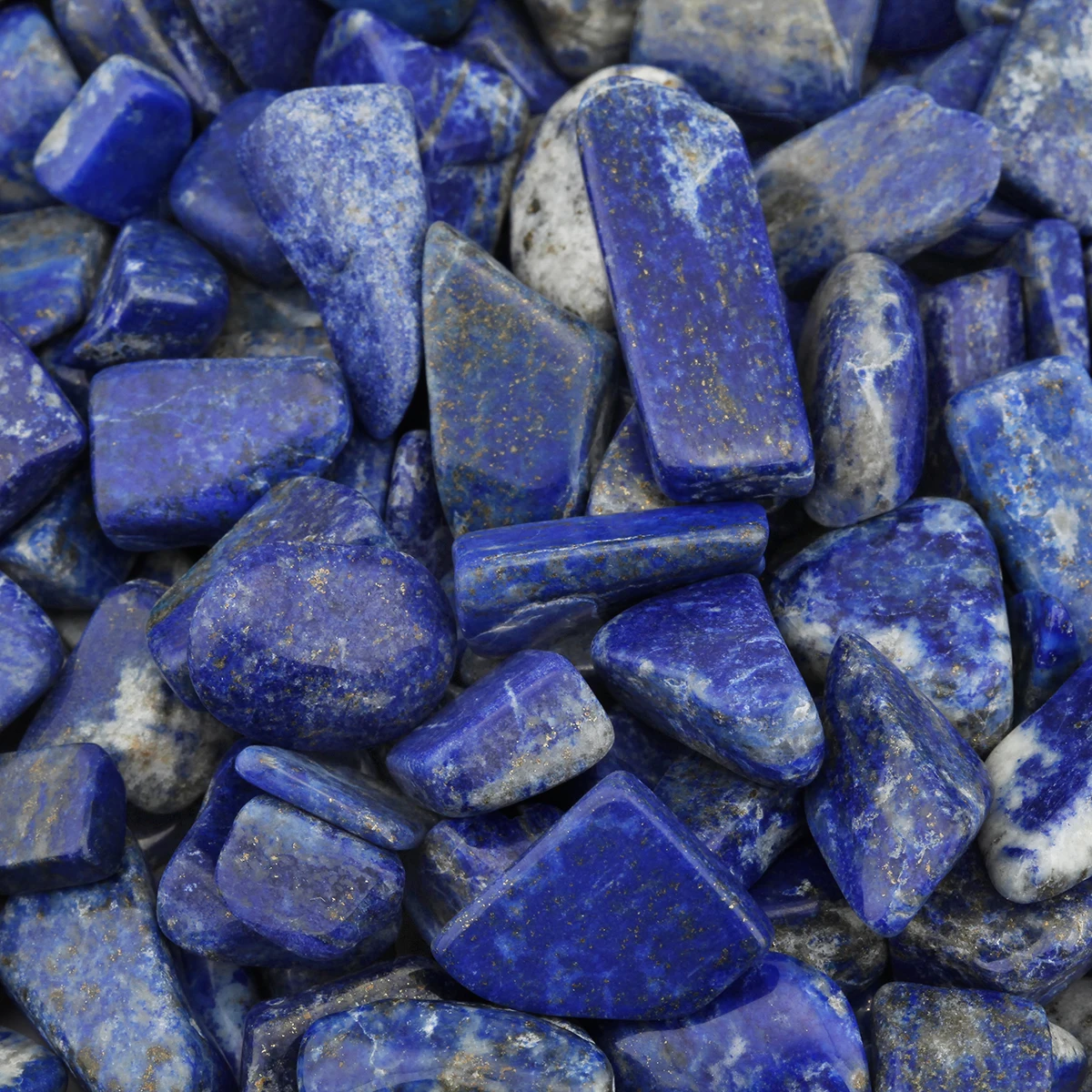 9-15mm 460g Lapis Lazuli Tumbled Stone Chips Crushed Pieces Irregular Stones Beads Jewelry Accessory For Making Decoration