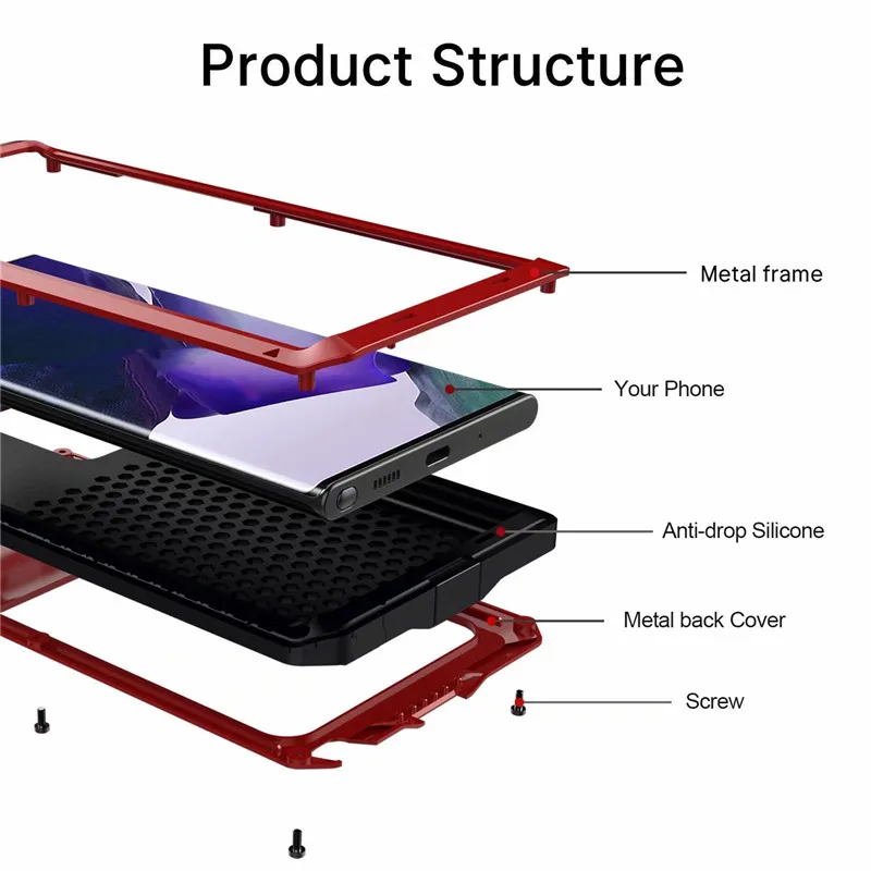 Противоударный чехол для Samsung Galaxy S20 S10 S9 S8 Plus S7 Note 20 10 9 8|Бамперы| |