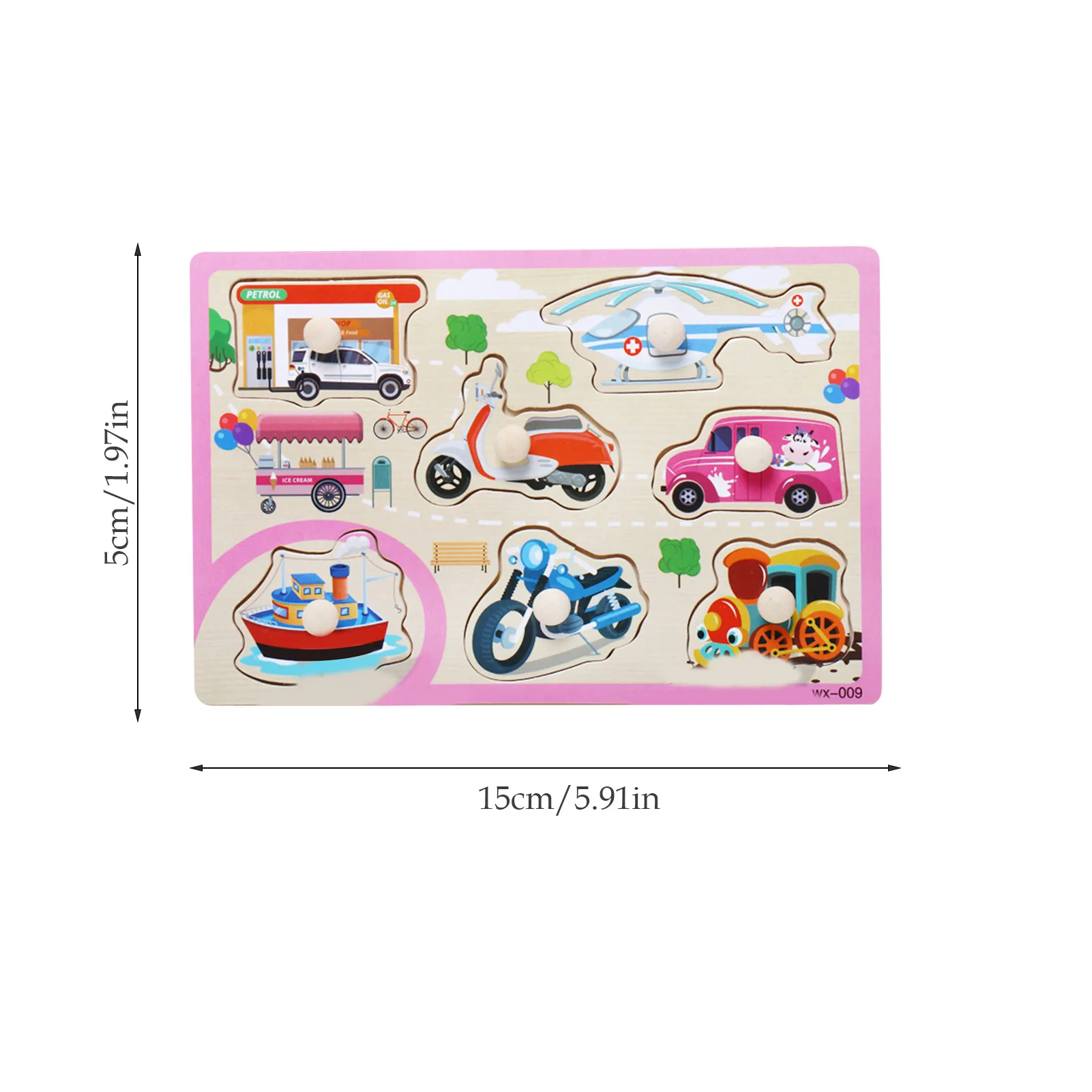 

Cognitive Game Hand-grabbing Board, Educational Early Childhood Education, Wooden Jigsaw Puzzle Toys For Children