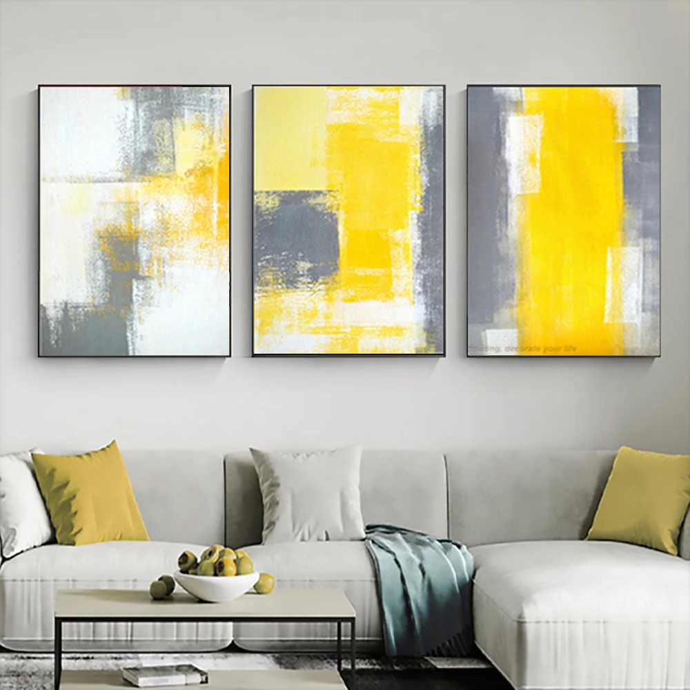 3 шт. абстрактная картина маслом на холсте|picture for living room|wall picturespainting abstract |