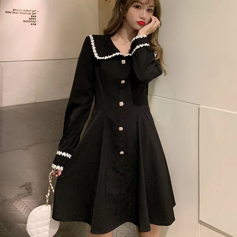 

Japanese School Uniform Class Girl Maid Sailor Navy Style Cosplay Clothes Escolar Japones Costume Dolly Skirt Fashion Full Dress