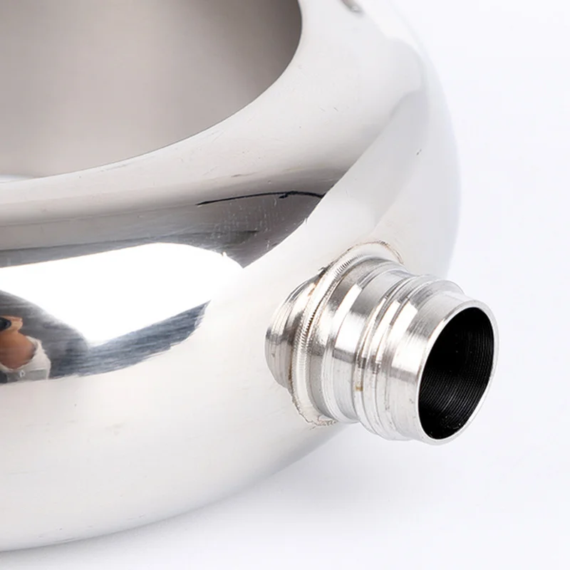 Portable Hip Flask Funnel Bangle Jug 3.5oz Wine Mixed Bottle Alcohol Bracelet Stainless Steel Camping Flagons Drinkware Supply | Дом и сад