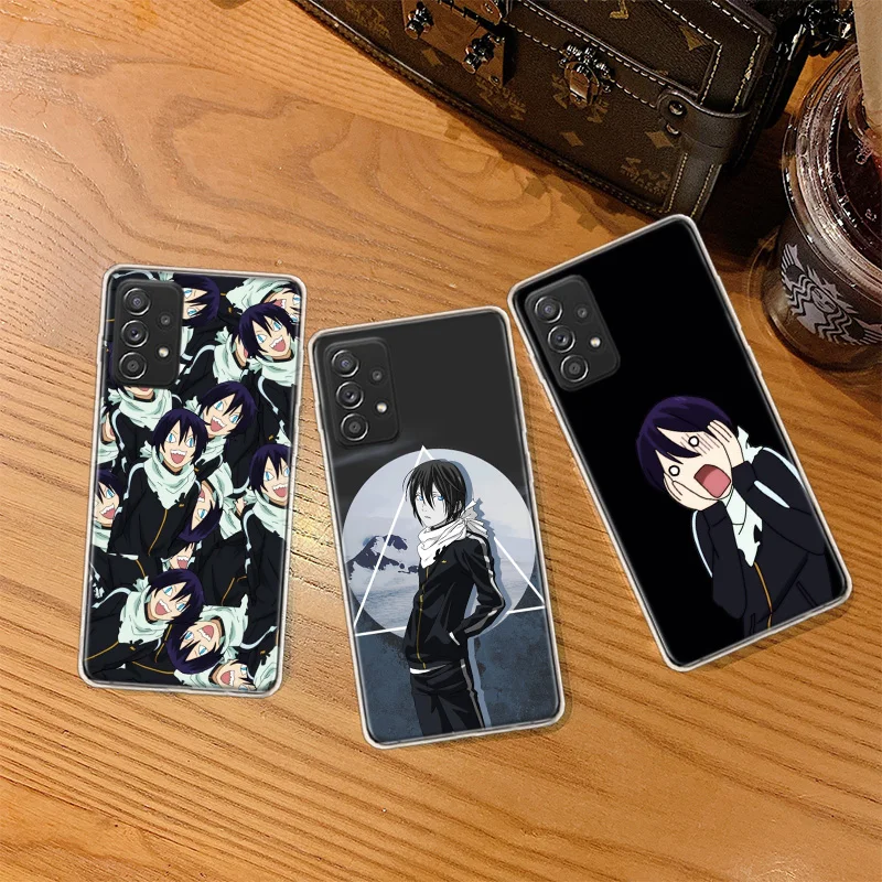 

Noragami yato Anime Phone Case For Galaxy Note 20 Ultra 10 Lite 9 8 Samsung M11 M12 M21 M30S M31S M32 M51 M52 J8 Plus J6 J4 Cove