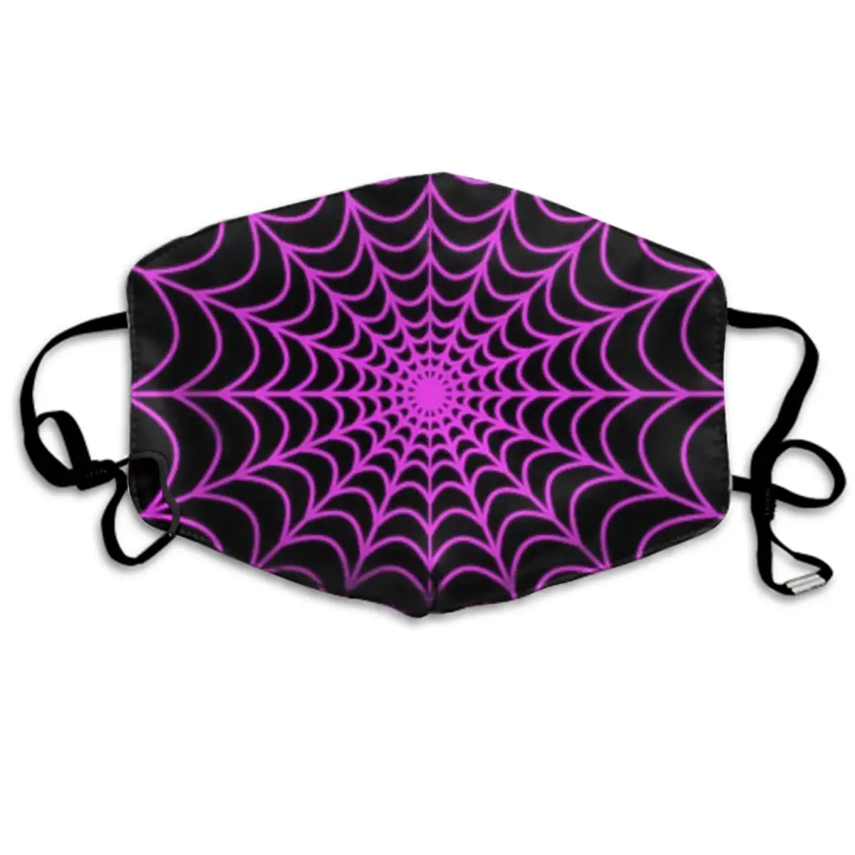 

Winter Norse Warmer, Comfortable Two Layer Halloween Purple Spider Web Anti Dust Face Mask Cover Mouth for Adults and Teens