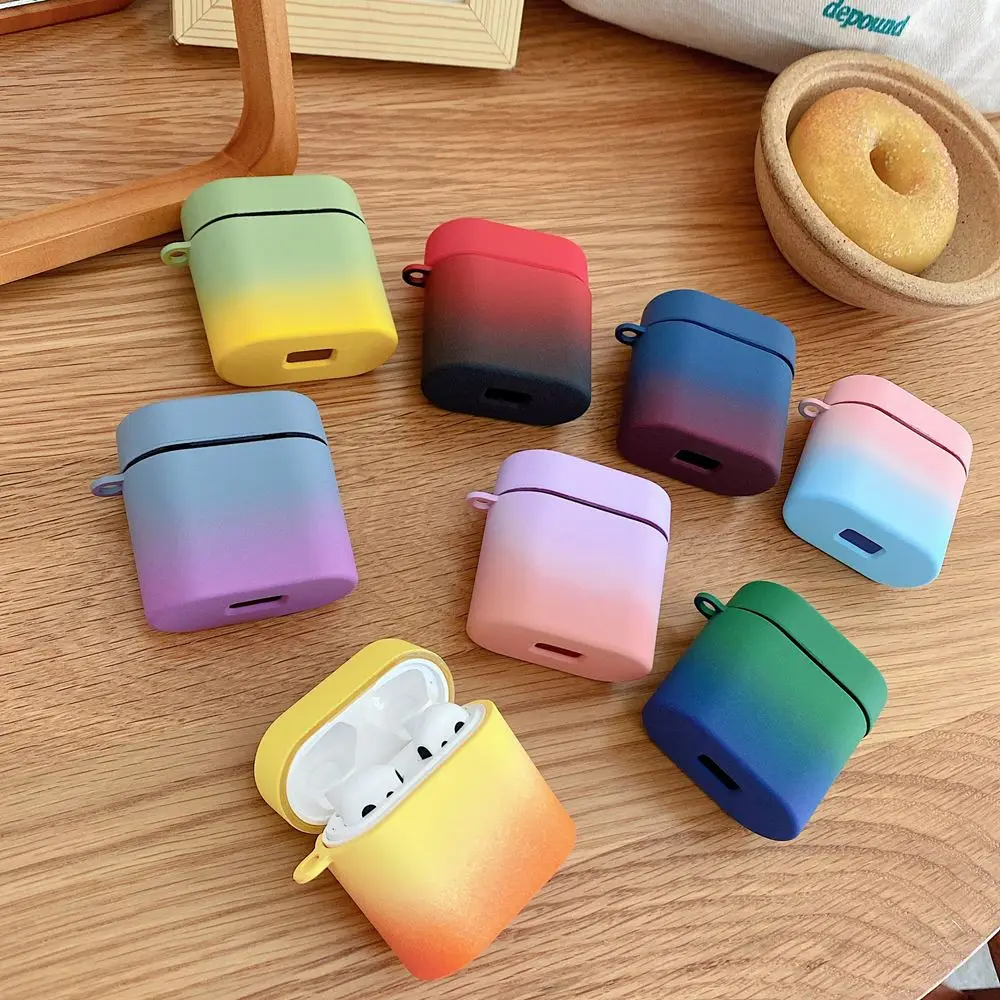 

Gradient Earphone Protective Case For for Xiaomi Mi Air 2S/2 fundas Colorful Bluetooth Earphone For Xiaomi mi Air 2/2s caseCover