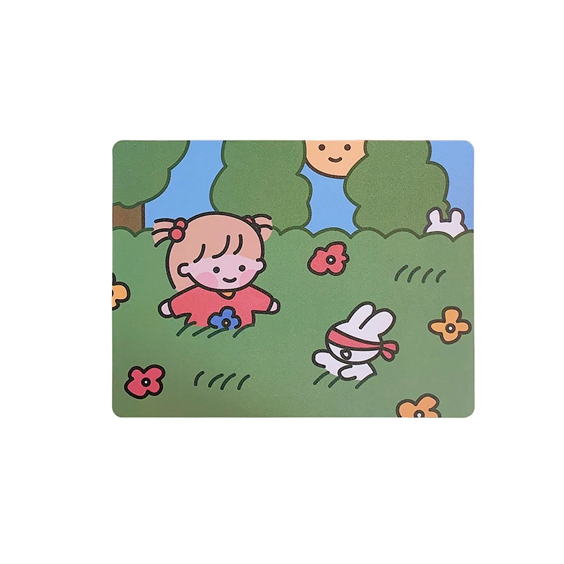 Милый мультяшный креативный мини-коврик для компьютерной мыши милый коврик