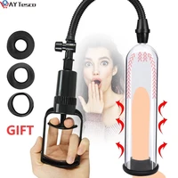 ay electric penis pump sex toys for men male masturbator penis extender penile vacuum pump penis enlargement enhancer massager