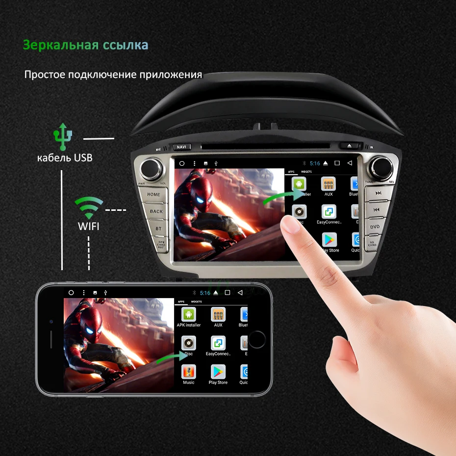 4G 64G Android 9,0 ips экран DSP AV выход автомобильный dvd-плеер для hyundai ix35 Tucson 2009- gps плеер навигация Радио стерео