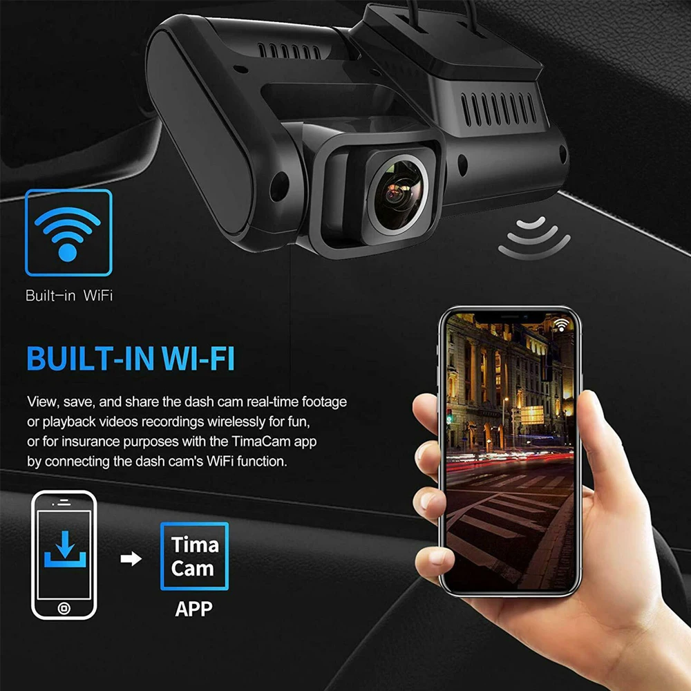 Видеорегистратор Full HD новый улучшенный Автомобильный регистратор с обзором 360