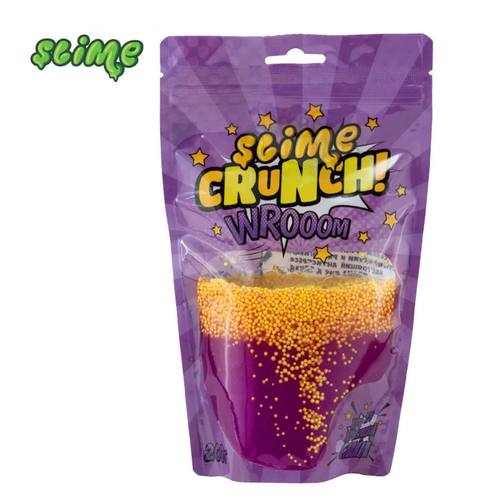 Игрушка ТМ SLIME S130-27 Crunch-slime WROOM с ароматом фейхоа 200 г | Игрушки и хобби