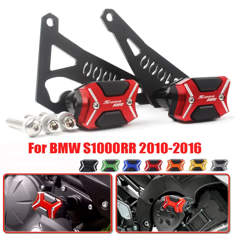 

S1000RR Motorcycle CNC Frame Slider Crash Guards Protector Falling Protection Cover for BMW S1000RR 2010-2016