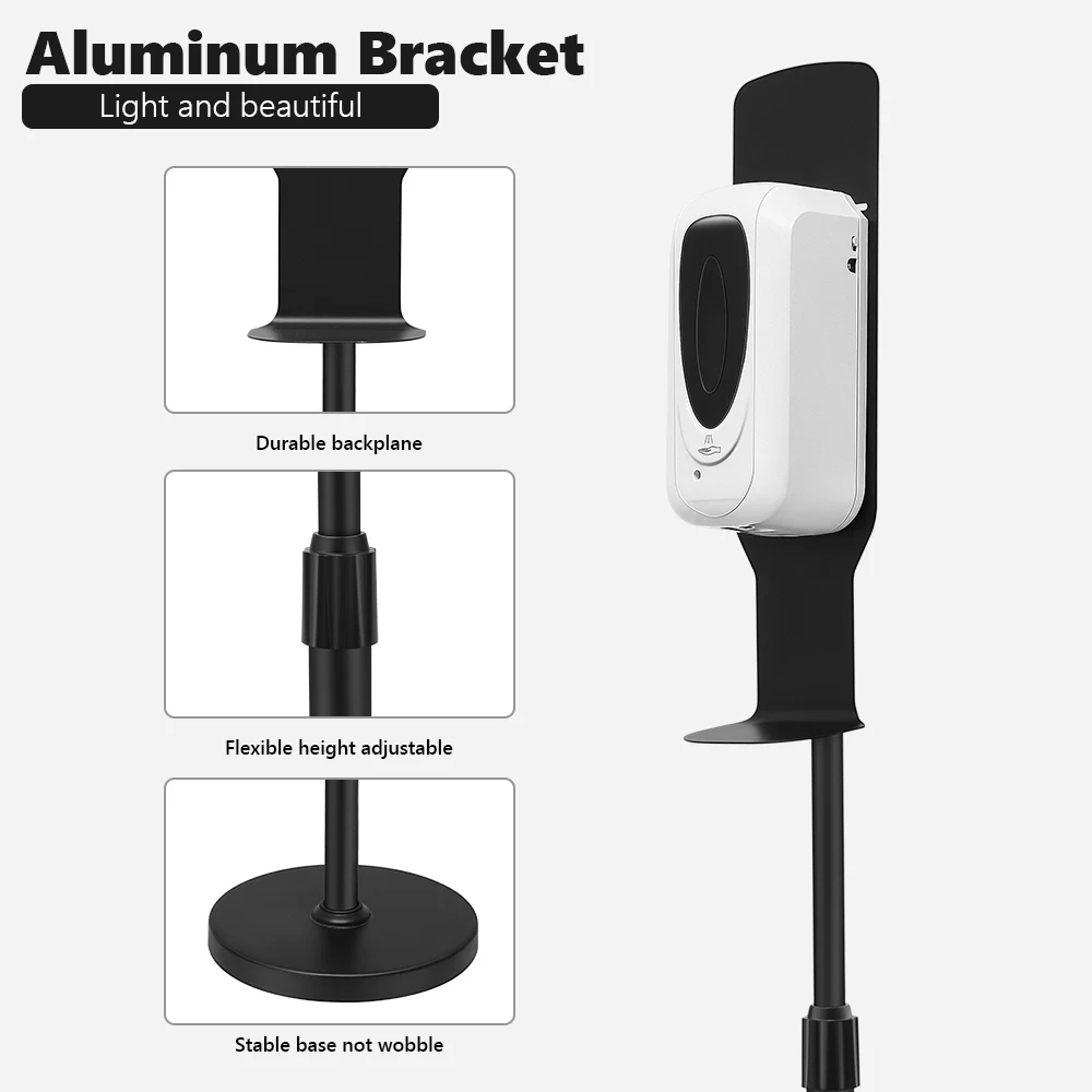 

1000ml Touchless Hand Wash Machine Automatic Sensor Spray Soap Dispenser Hand Sanitizer Liquid Alcohol Spray Stand Mounted