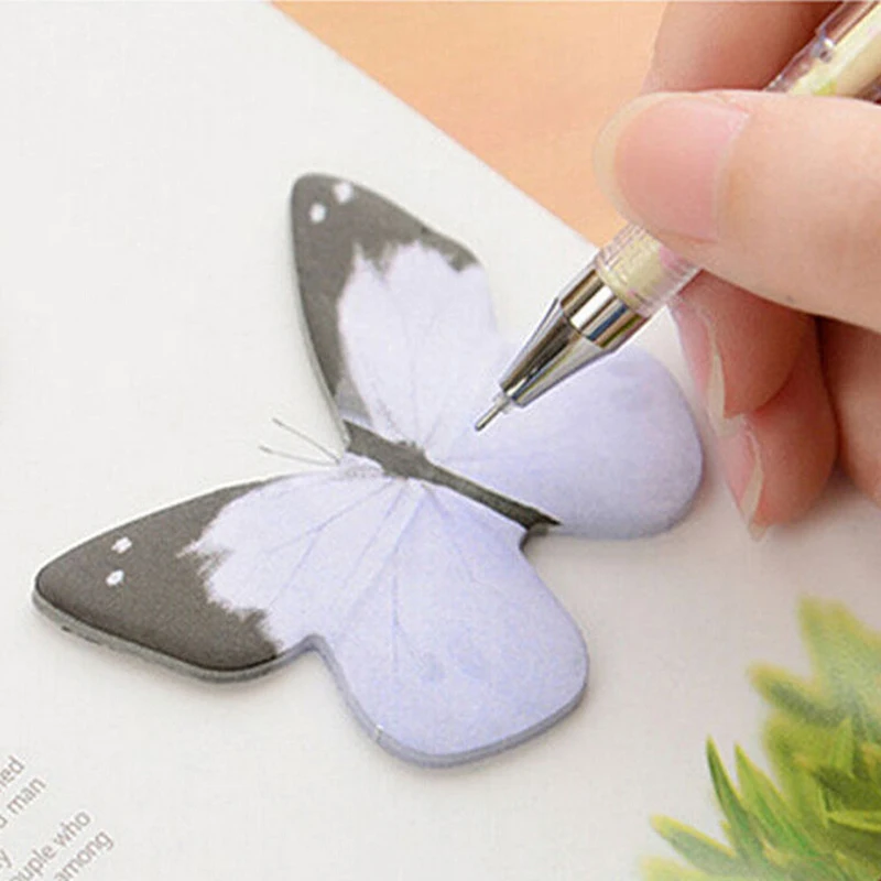 1 упаковка новая милая Бабочка стикер пост ит маркер Закладка Стикеры с флагами