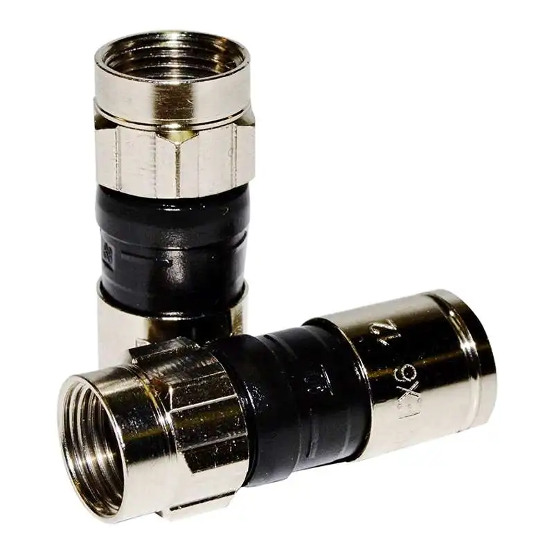 X6xlplus Rg 6 оснастки и уплотнения открытый компрессионный разъем Comcast Dtv блюдо