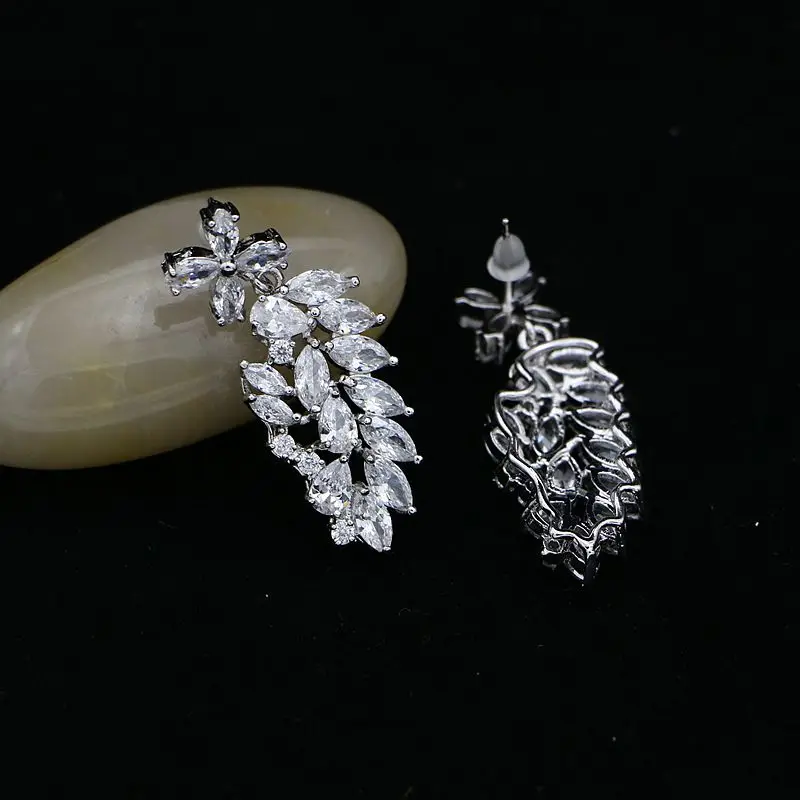 Женские длинные серьги подвески Temperamental ювелирные изделия из стерлингового