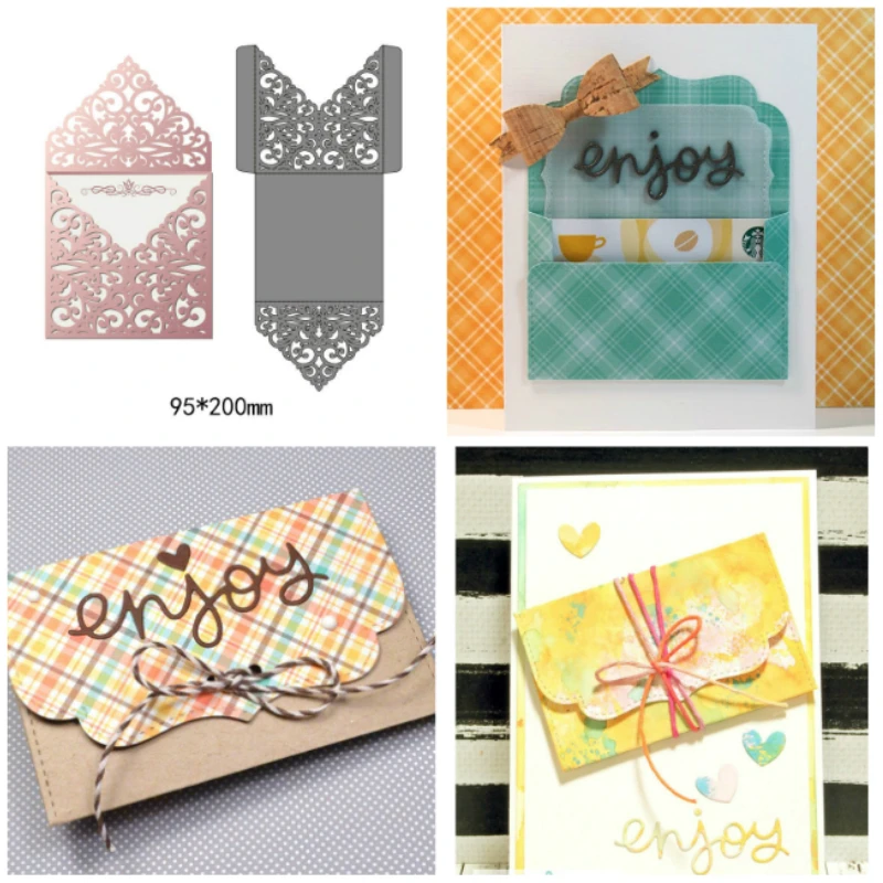 

1pc Envelope Design Metal Cut Dies Stencils for Scrapbooking Stamp/Photo Album Embossing DIY Paper Cards