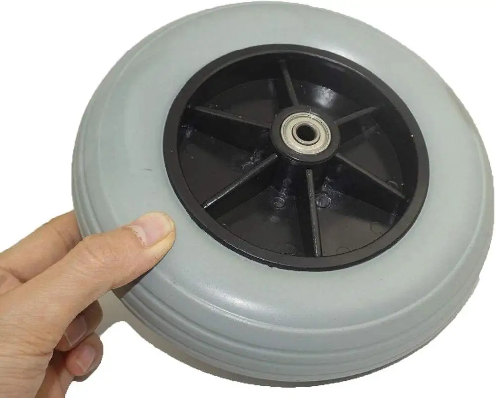 8" x 2" (200x50) Caster Solid Rubber Front Rear Tires Wheels Assembly for Jazzy Quantum and Jet Powerchairs - Many | Инструменты