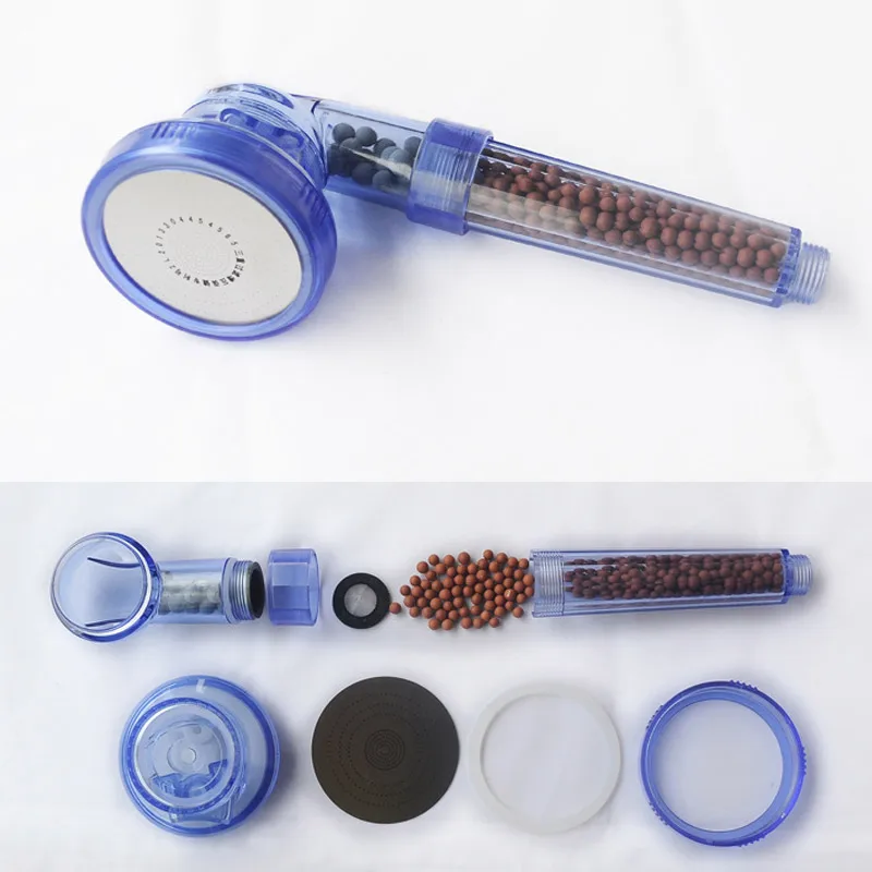 Новые отрицательных ионов фильтрованная спа Насадки для душа ручная экономия