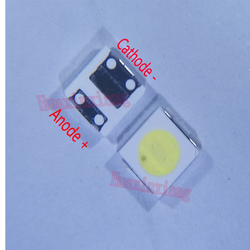 50 шт./лот Unity Opto 1 Вт 3535 3 в SMD светодиодные бусины холодный белый 90Lm Высокая