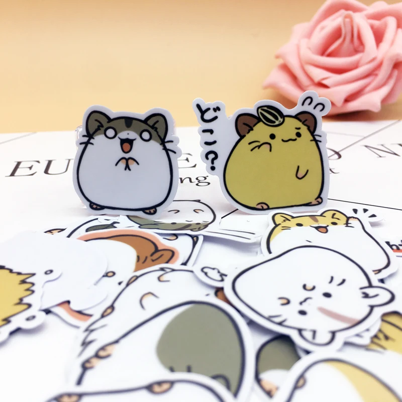 40 шт. изысканные самодельные милые декоративные Стикеры для