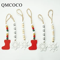 diy christmas new 3pcsset %e2%80%8bbeads string and wooden bead garland festival creative fashion handmade custom party home decoration