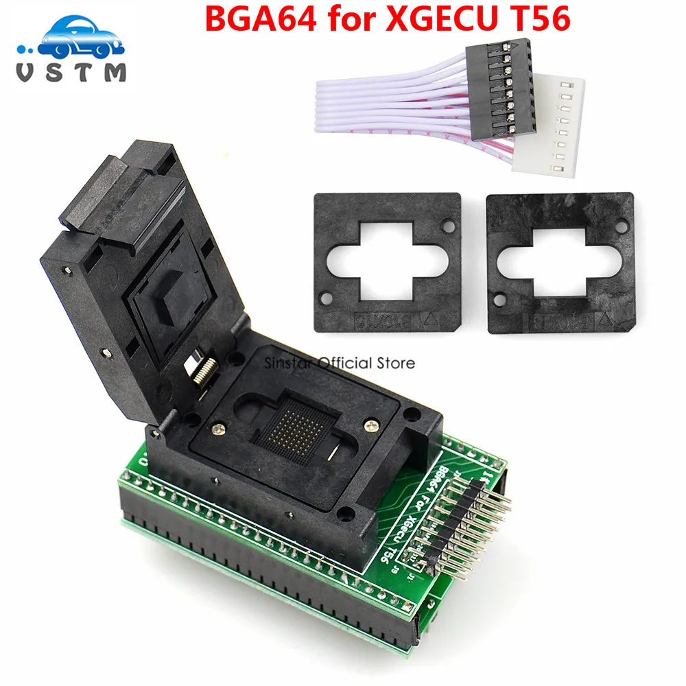 2020 новые BGA64 DIP48 адаптер IC гнездо только для XGecu T56 программист Бесплатная