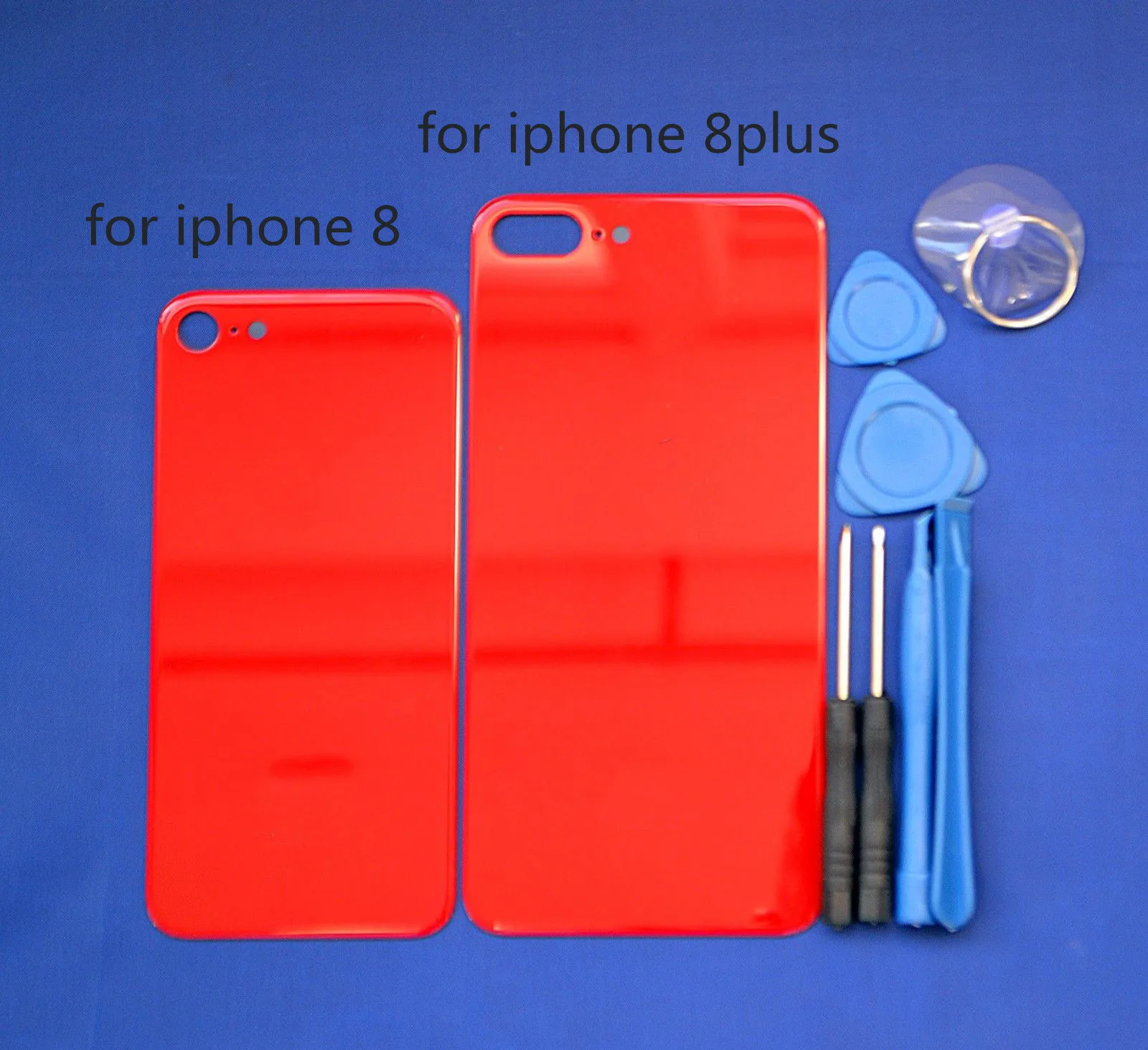 5 шт. сменная Крышка для задней панели iPhone 7 7plus Корпус двери iphone 8 8plus с логотипом |