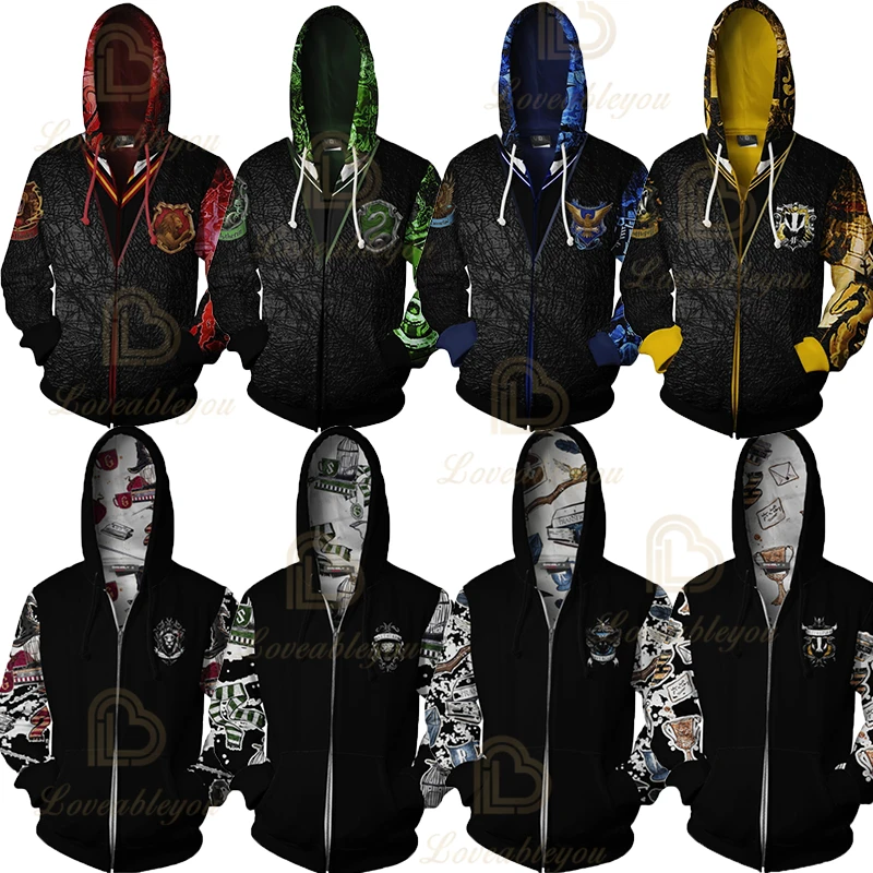 Худи с принтом змеи и Льва школьная форма модная толстовка толстовки для пар