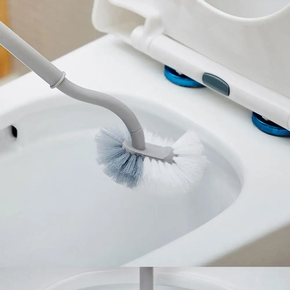 

Plastic Long Handle Toilet Floor Washing Brush Home Bathroom Cleaning Tool