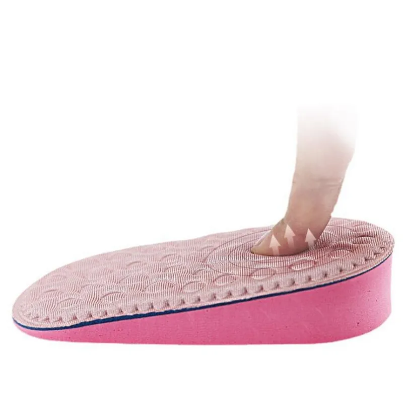 

EVA Memory Foam Height Increased Insoles Heel Pad Invisible Shoe Inserts Heighten Increase Half Insole Foot Care Shoes Cushion