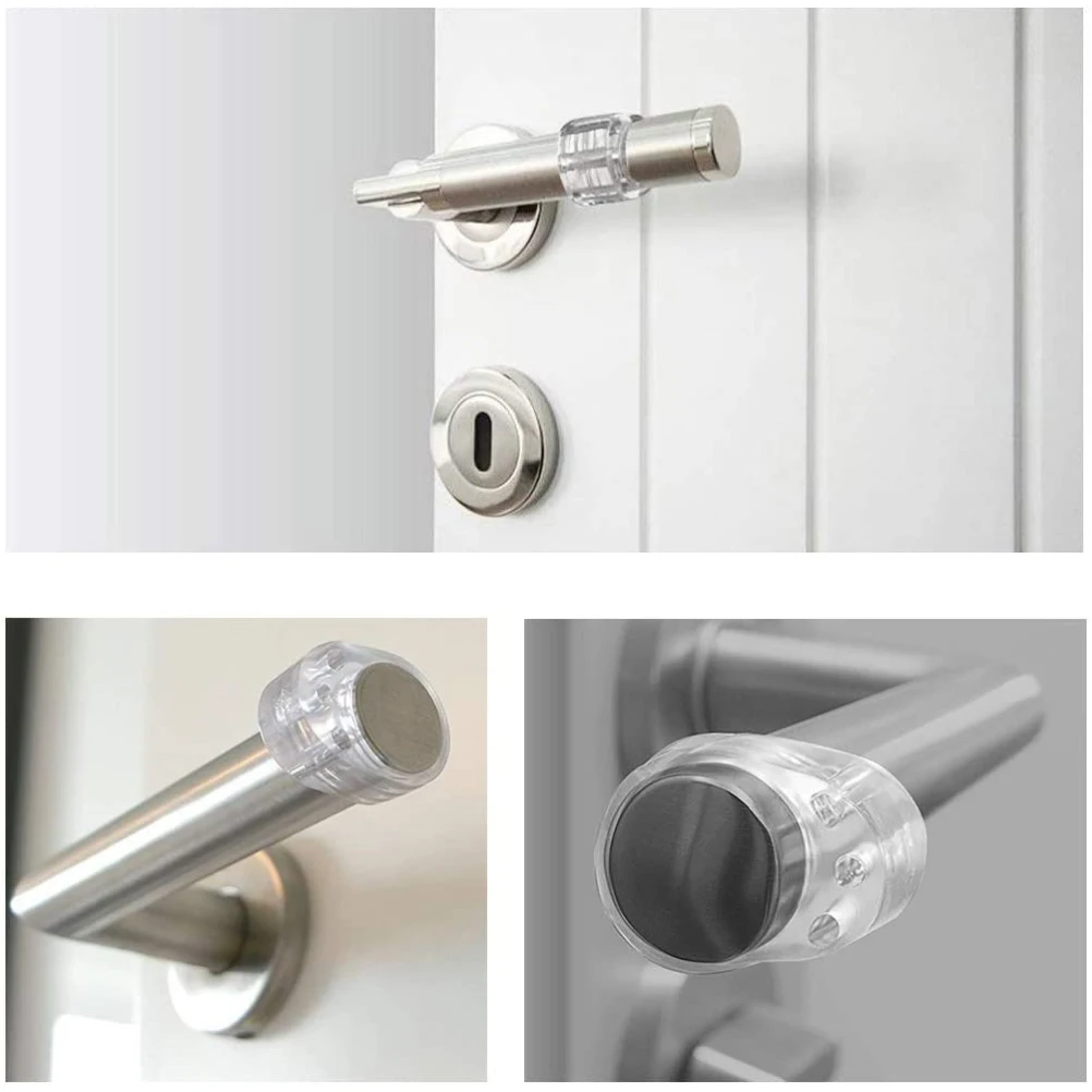 5PCS Door Knob Bumper Handle Stopper Wall Protector for Protecting Home Office Walls from Damage | Дом и сад