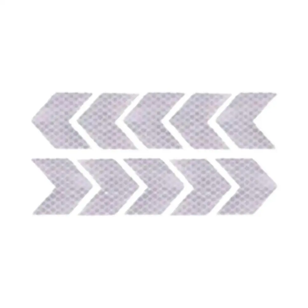 

10 шт., светоотражающая лента в форме стрелы