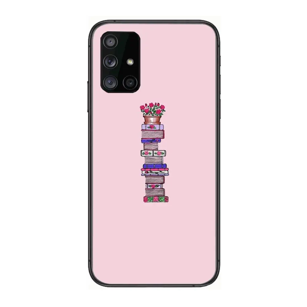 

Cute little girl Case study Phone Case Hull For Samsung Galaxy A 90 50 51 20 71 70 40 30 10 80 E 5G S Black Shell Art Cell Cove