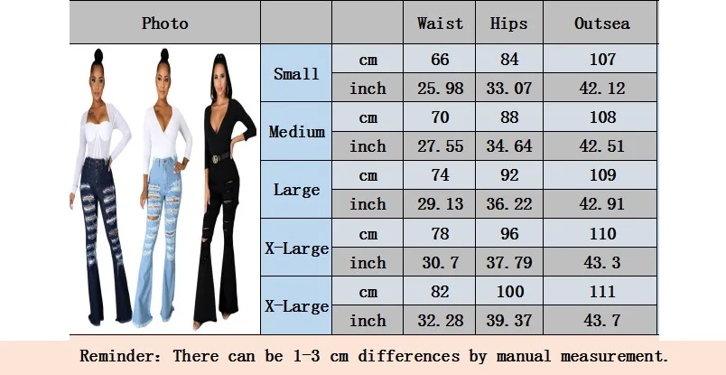 Джинсы женские рваные расклешенные с высокой талией дырки в джинсах |