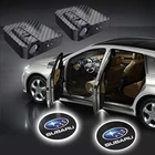 Беспроводной светодиодный лазерный проектор для двери автомобиля с логотипом Shadow Lights для Subaru WRX BRZ Crosstrek Forester Impreza Outback автомобильные товары