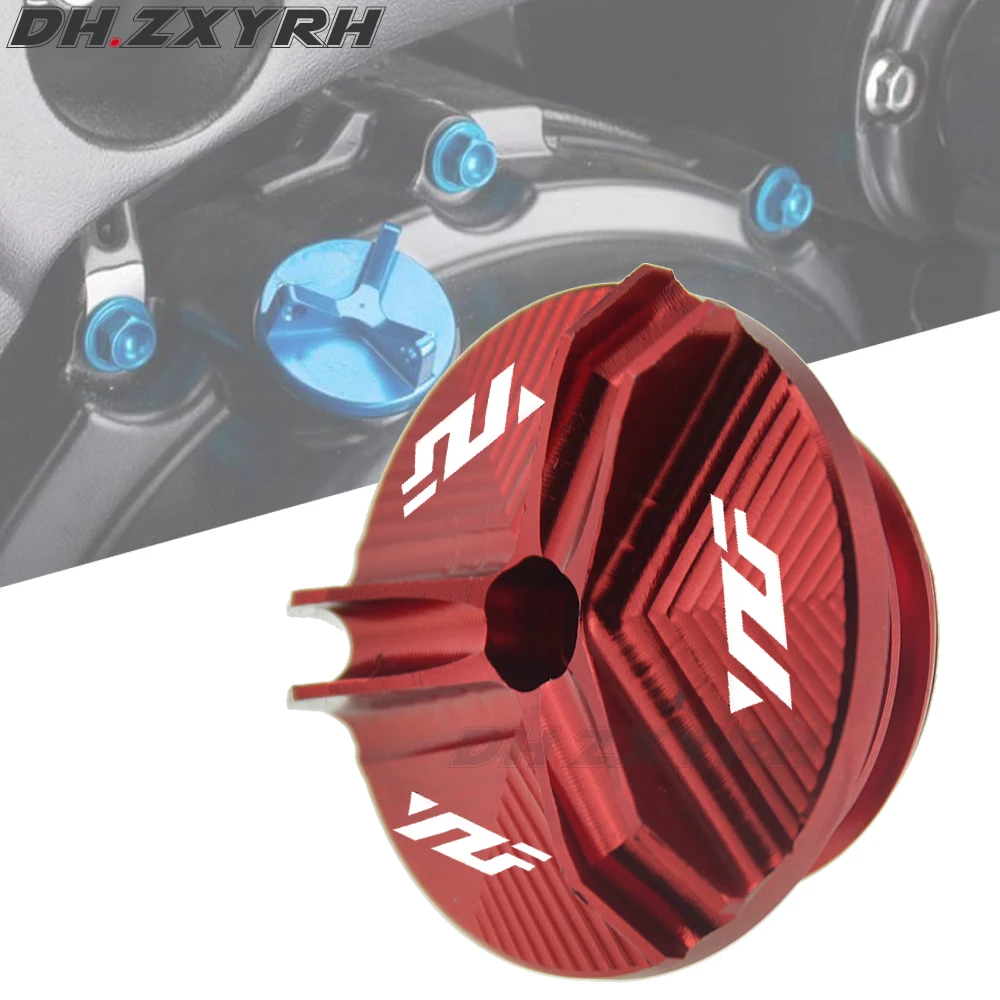 Для Yamaha R1 R3 R6 YZF R25 MT07 MT 07 Машинное масло фильтр чашка Заглушка Крышка винт