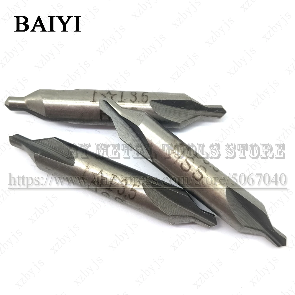 HSS Center Drills 60 Degree Countersinks Angle Bit 3.5mm Metal Drill working Hole Cutter Degrees | Инструменты