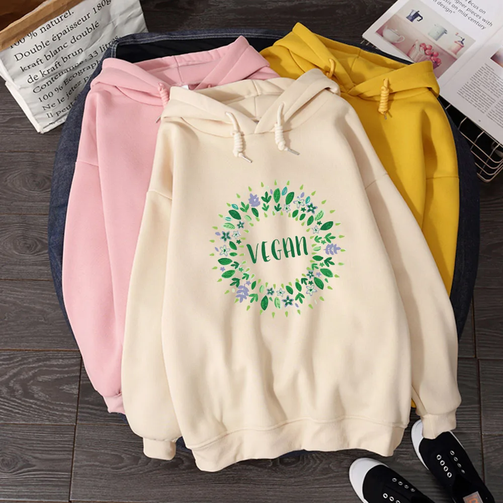 Womens Hoodies Harajuku Streetwear Letters Vegan Hoodie Sweatshirts Sweetshirt Homem Woman Plus Size Punk Cool Hoodie Sweatshirt