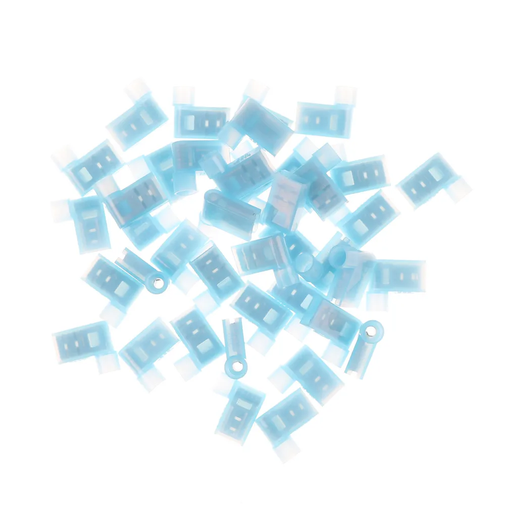 40 шт./лот женский флаг обжимной разъем Женский Лопата терминалы под прямым углом