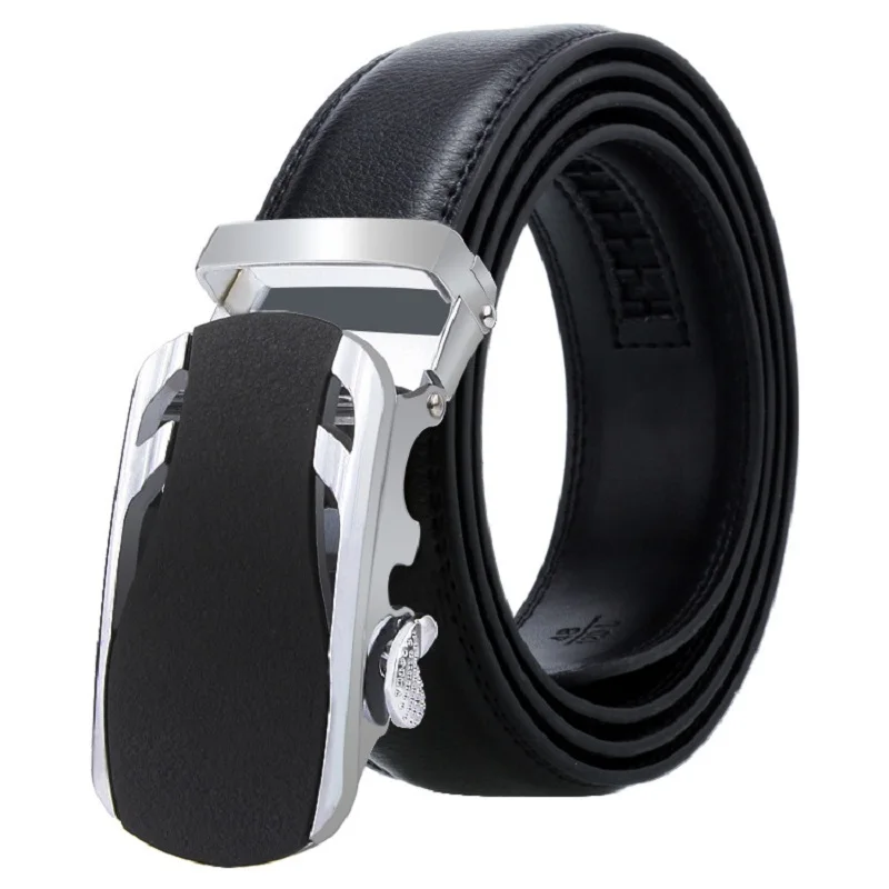 

Men's Designer Cuasual Luxury Business Waistband Genuine Leather Belt Automatic Buckle Belt